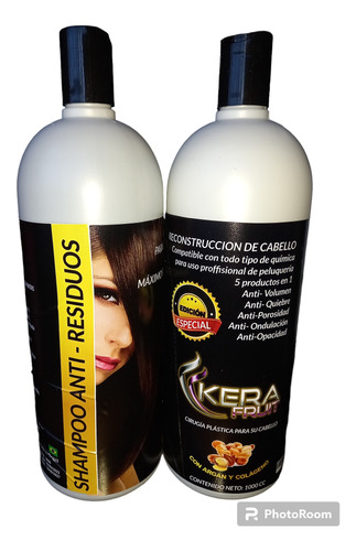 Cirugía  Con Argan Y Colágeno Kit Litro - g a $38