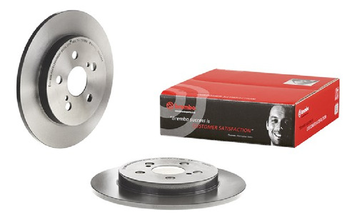 Par Disco Trasero Toyota Corlla Le 2011 Al 2013 Brembo