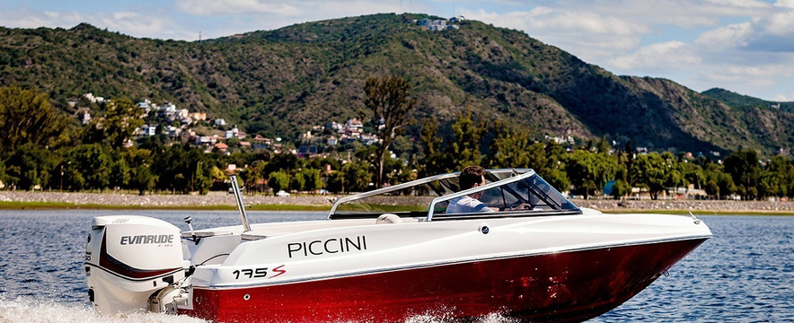 Lancha Piccini 175s Open C/ Mercury 115hp 4t Elpt Full 0hs