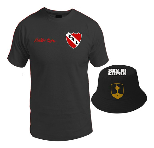 Remera + Piluso De Independiente/ Rey De Copas / Unisex