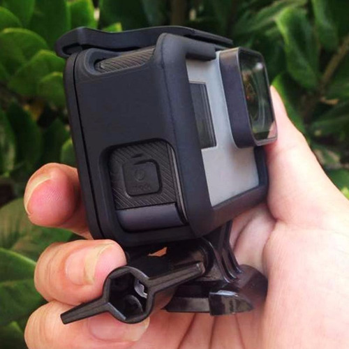 Suporte Armação Moldura Frame Aberta Goprohero 5 6 E 7 Black