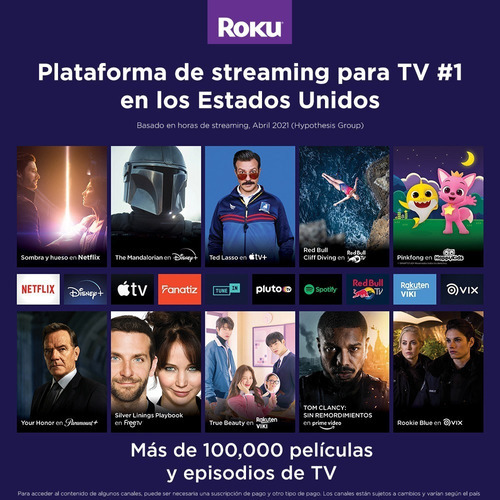 Imagen 9 de 10 de Roku Express 3930 estándar HD 32MB negro con 512MB de memoria RAM
