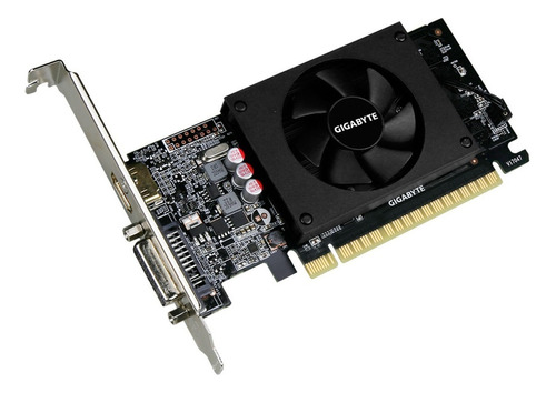 Placa de video Nvidia Gigabyte  GeForce 700 Series GT 710 GV-N710D5-2GL 2GB