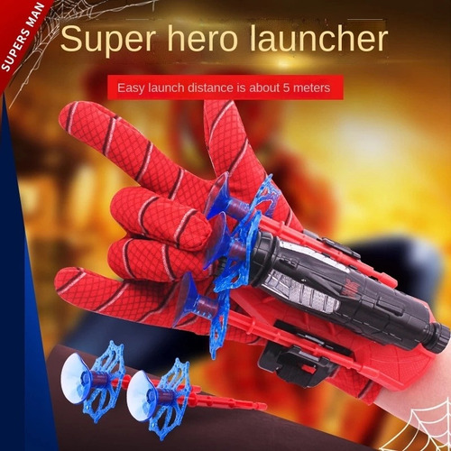 Pistola De Bala Suave Segura Para Niños Spiderman