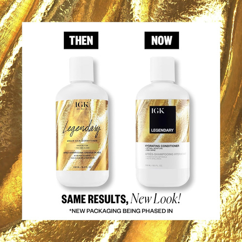 Conjunto De Shampoo E Condicionador Igk Legendary Dream Hair