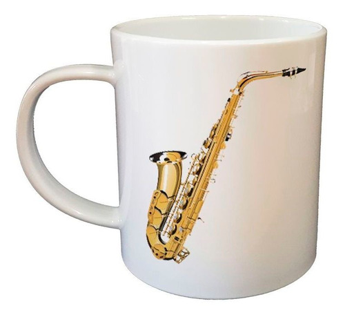 Taza De Plastico Saxofon Musica Instrumento