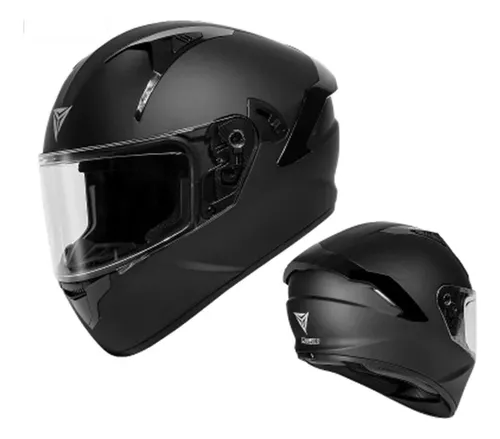 GENERICO Casco Moto Integral Mujer Fibra