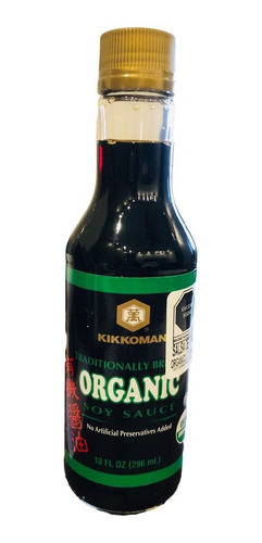 Salsa De Soya Kikkoman Organica 296 Ml