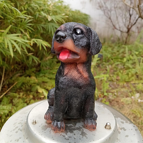 Figura De Estatua De Perro, Escultura De Animal,