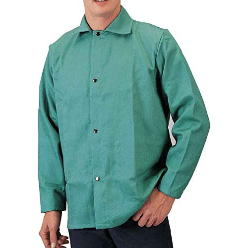 Chaqueta Ignífuga, Longitud 30 , Verde, Talla L (6230l...