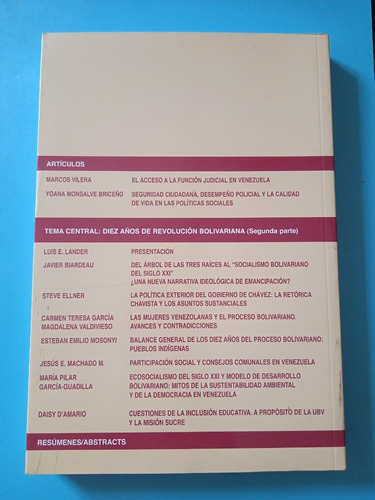 Análisis De Diez Años De Revolución Bolivariana (nuevas)
