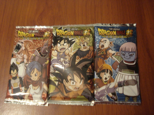 Juego De 8 Cartas Coleccionables De Dragon Ball Z Importadas