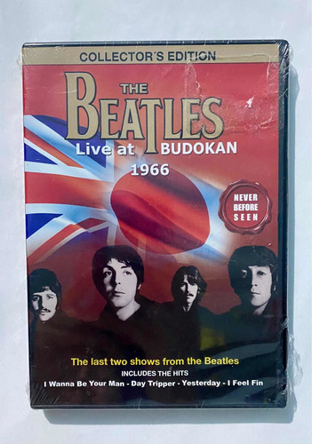 The Beatles Dvd Live At Budokan 1966 Dvd Cerrado 