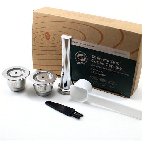 Cápsula Reutilizável P/ Nespresso Aco Inox Icafilas - 2 Unid
