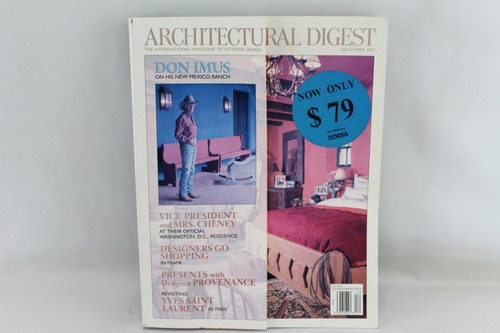 R051 Architectural Digest -- December 2001 