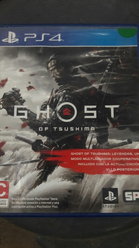 Ghost Of Tsushima - Edición Estándar Ps4 Físico (Usado)