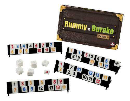 Juego de mesa Rummy & Burako Viajero Ruibal 1066