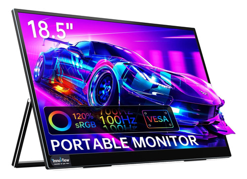 Monitor Portátil Innoview De 18,5 Pulgadas 100 Hz 120% Srgb,