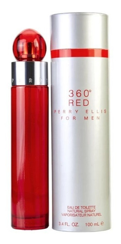 Perfume Perry Ellis 360 Red 100ml Edt Caballeros.