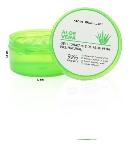 Gel De Aloe Vera 99% Facial Calmante Hidratante