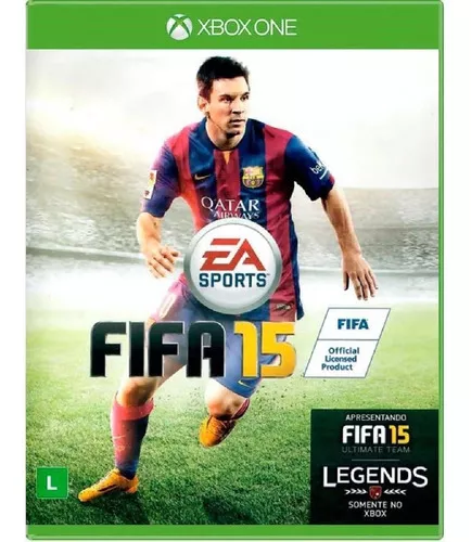 Jogo Futebol Fifa 15 Para Xbox One Miida Fisica Ea Sports