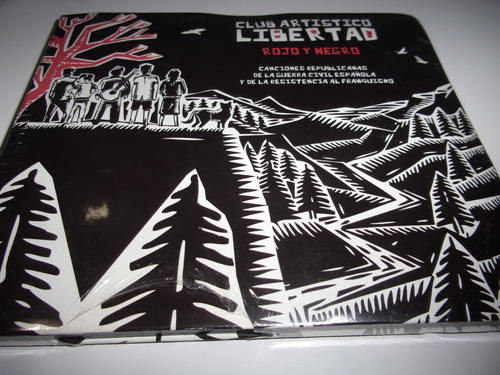 Cd Club Artistico Libertad Rojo Y Negro 38c Nuevo Promo 