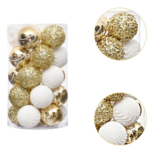 25 Bolas De Navidad Decorativas Para Colgar En La Pared,