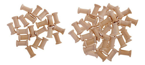* Carretes Vacíos De Madera De 70 Piezas For Bobinas De
