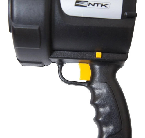 Lanterna Nautika Tocha 12v Cilibim Foco Mão Superforte Lanterna Preto Luz Branco