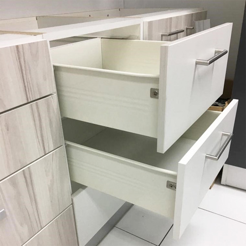 1 Par Corredera Lateral Cajón Sbp | 2mm | 450x86mm | Ducasse