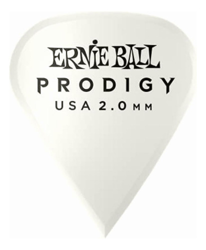 Ernie Ball Prodigy Púas Para Guitarra, 2 Mm, Forma