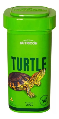 Ração Turtle 270g Nutricon Tartaruga Sticks