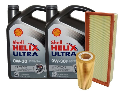 Filtros De Aceite Aire Y Aceite 0w30 Audi S4 3,0 2013 Al 201