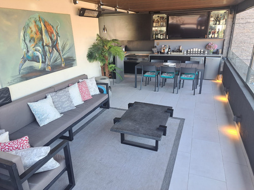 Impecable Tríplex Nor Oriente En Golf De Manquehue