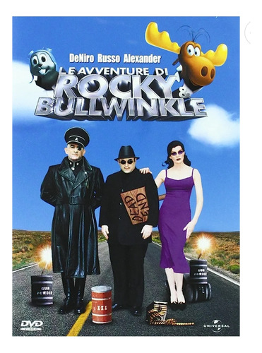 Las Aventuras De Rock & Bullwinkle Dvd Original ( Nuevo )