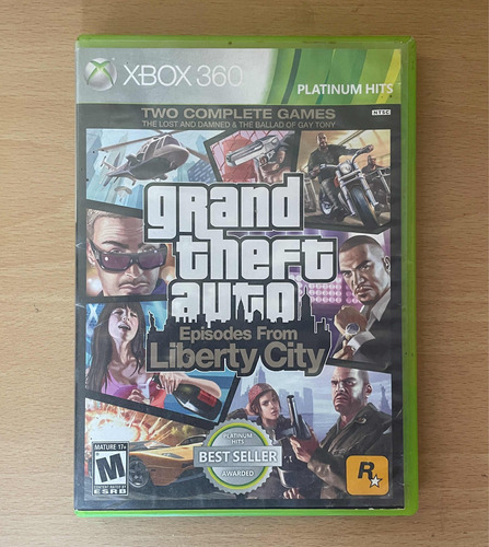 Grand Theft Auto Episodes From Liberty City Xbox 360 B