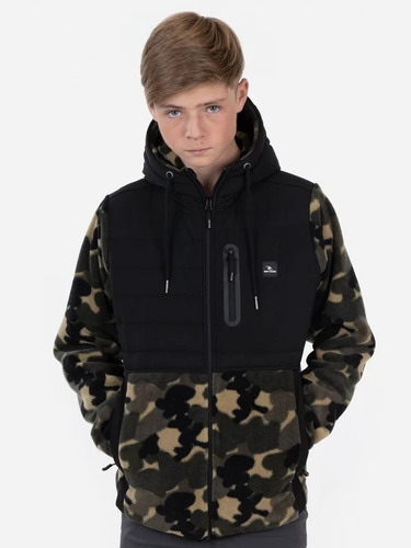 Poleron Micropolar Niño Camo Street Ripcurl