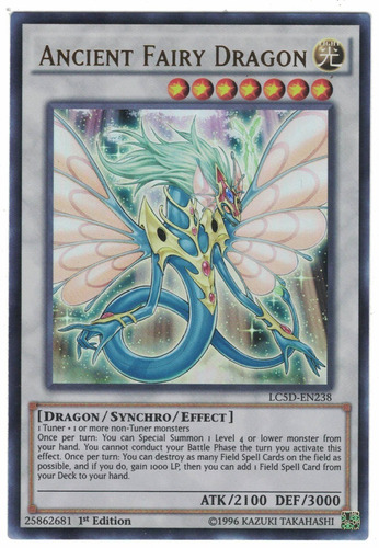 Yugioh Ancient Fairy Dragon Ultra 1st Lc5d-en238