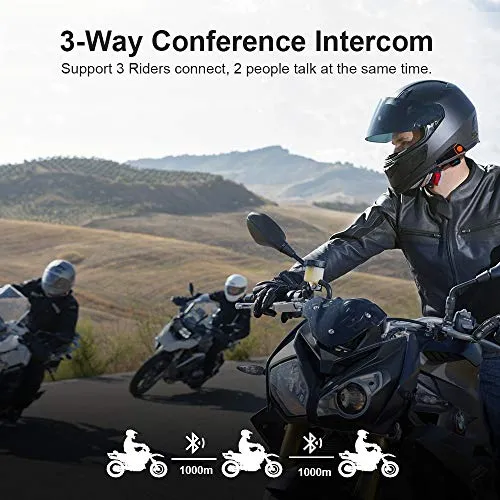 Bt-s2 Intercomunicador Bluetooth Motocicleta Intercomun...