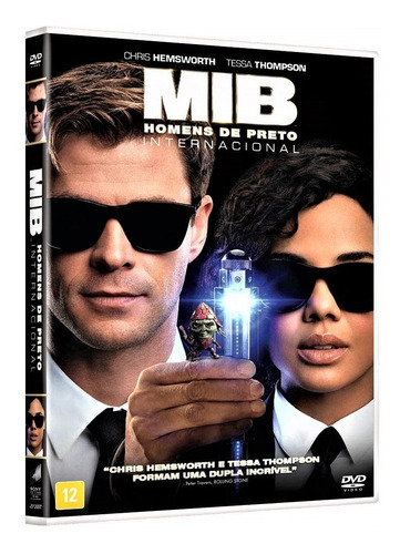 Mib - Homens De Preto Internacional - Dvd - Chris Hemsworth