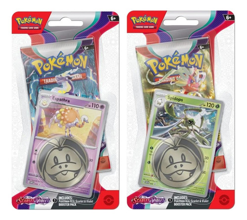 Cartas Pokémon Tcg Scarlet & Violet Blíster Pack Original