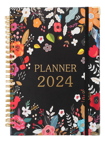 Libreta Con Libreta En Inglés Con Calendario 2024