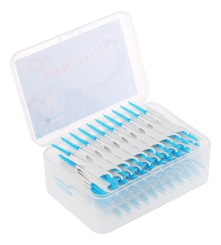 200 Unids / Caja Hilo Dental Cepillo Interdental Dientes Pal