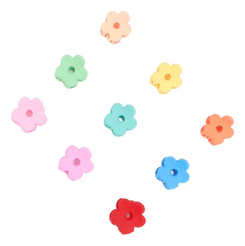 Pinzas Para El Cabello Con Forma De Flor, 100 Piezas