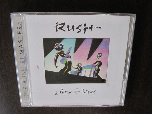 Rush A Show Of Hands Cd Original 1989 Mercury Records Usa