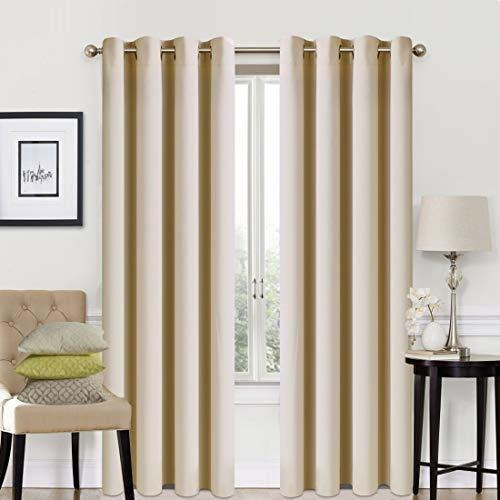 Cortinas Opacas Beige Easeland