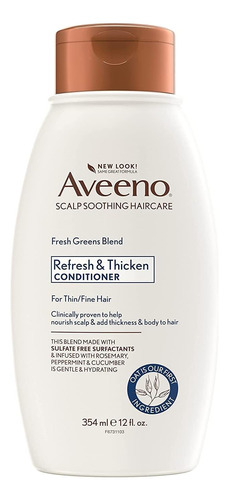 Aveeno Scalp - Acondicionador Calmante De Mezcla De Verdura.