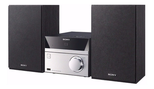 Imagen 2 de 2 de Minicomponente Sony CMT-S20 negro y plateado 10W de potencia - 120V/240V