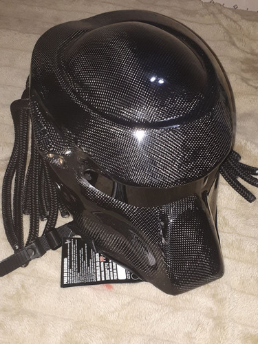 Casco Depredador De Fibra De Carbono (leer Descripción)