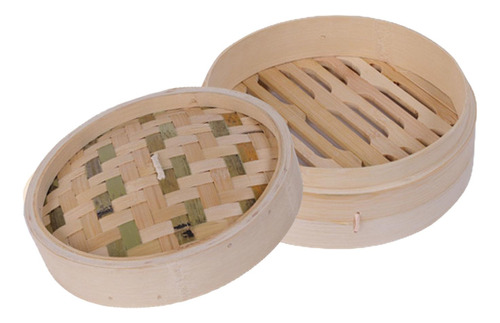 Utensilios De Cocina A Vapor De Bambú Para Cocinar Con Tapas